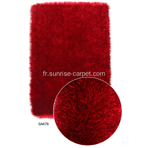 Polyester Thick Yarn Shaggy Tapis Tapis